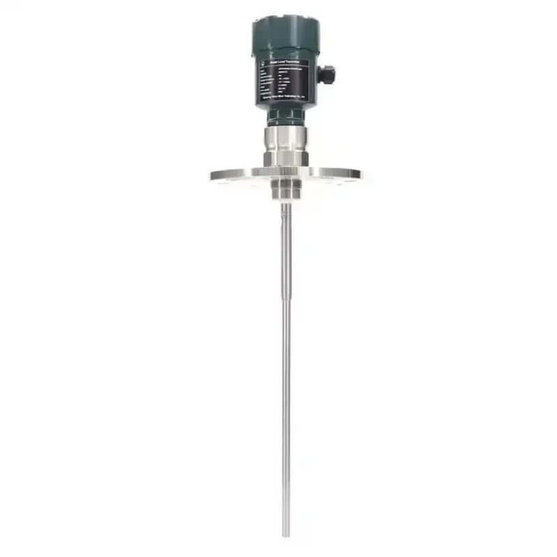 Intelligent Guided Wave Radar Level Transmitter Corrosive Liquid Level Measurement Sensor For 6M Tanks