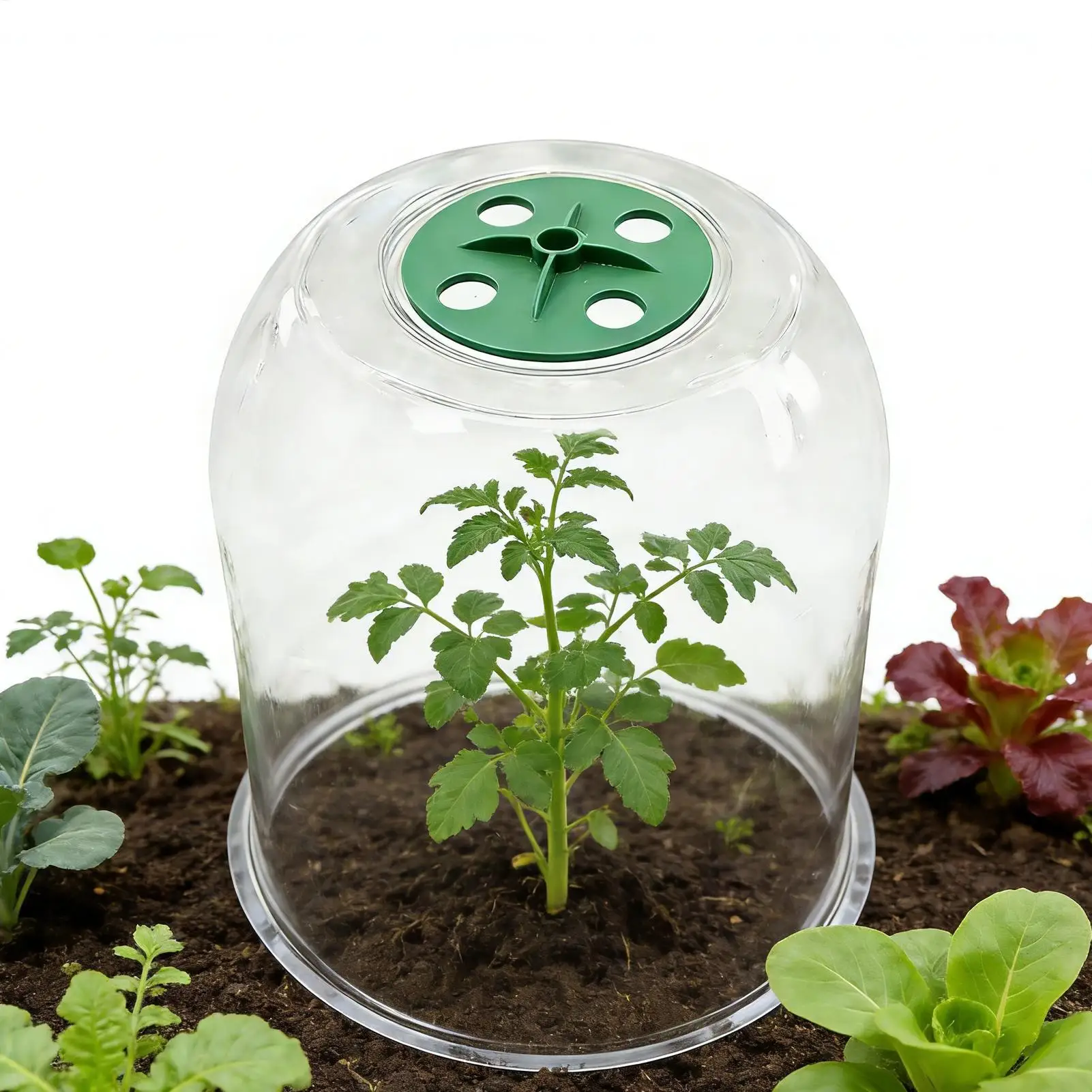 Plant Covers for Winter Plant Transparent Cold Protector Flowerpot Cold Protector for Greenhouse Indoor Outdoor Garden Balcony