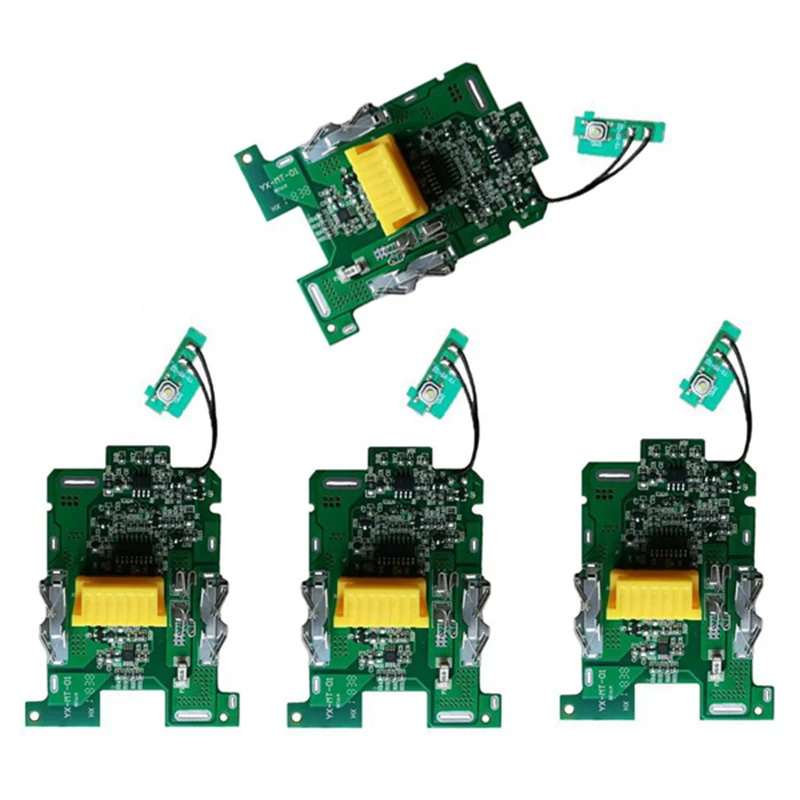 BL1830 Li-Ion Battery BMS PCB Charging Protection Board for Makita 18V Power Tool BL1815 BL1860 LXT400 BL1850, 4 Pack