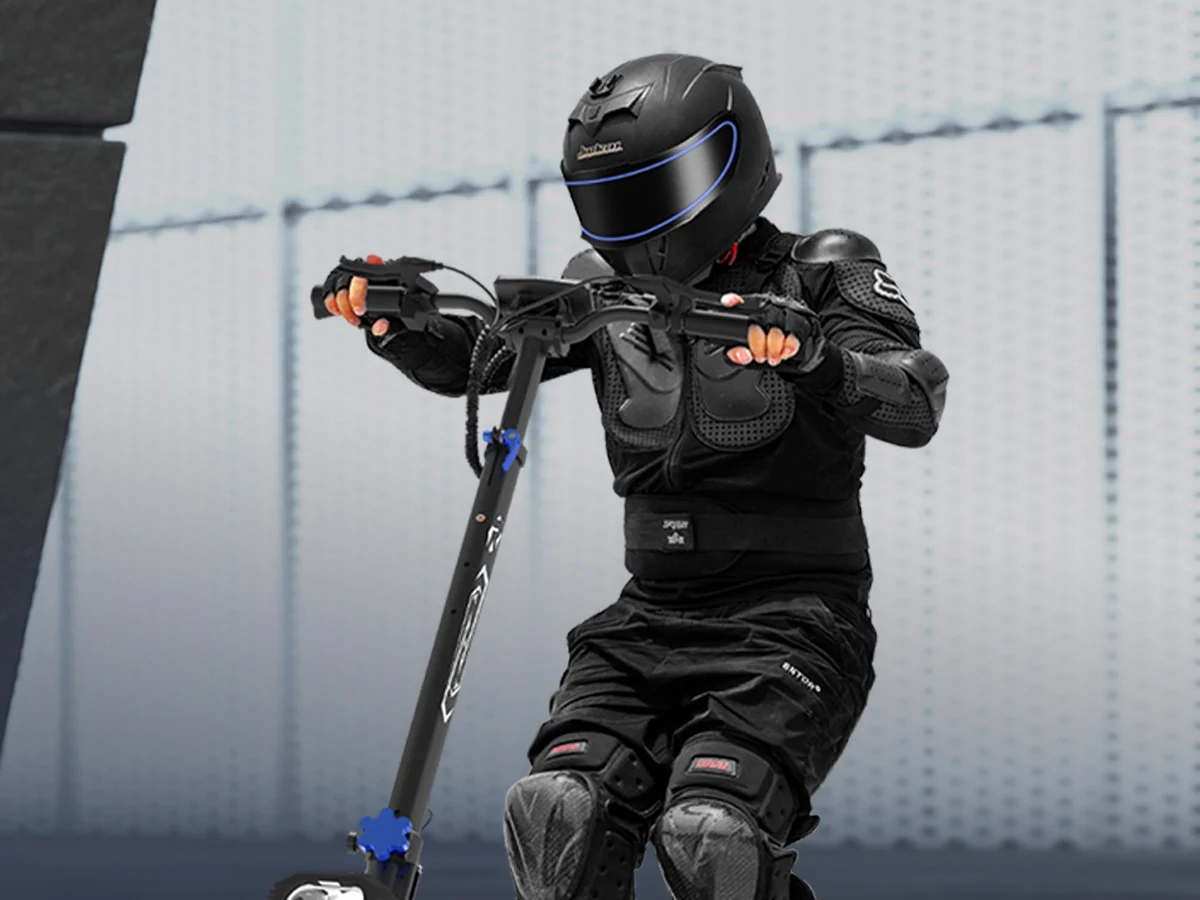 REDDYDY RD2 Electric Offroad Scooter 45MPH Max Speed 3600W Peak Dual Motors Adult Scooter 60V18.2Ah High Capacity Battery 50Miles Max Range 3-riding Modes 10.5" Off-Road Tires Dual Hydraulic Disc Brakes Dual Shock Absorbers NFC Unlocking APP Smart Control