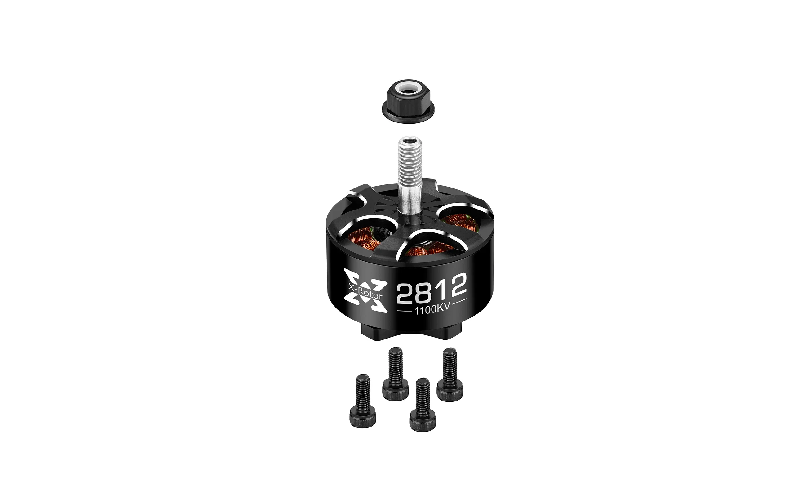 Motor Hobbywing XRotor FPV 2807 1300KV/1500KV/1700KV ou 2812 900KV/1100KV ou 3110 900kv/1150KV ou 3115 900KV/1050KV para drone RC