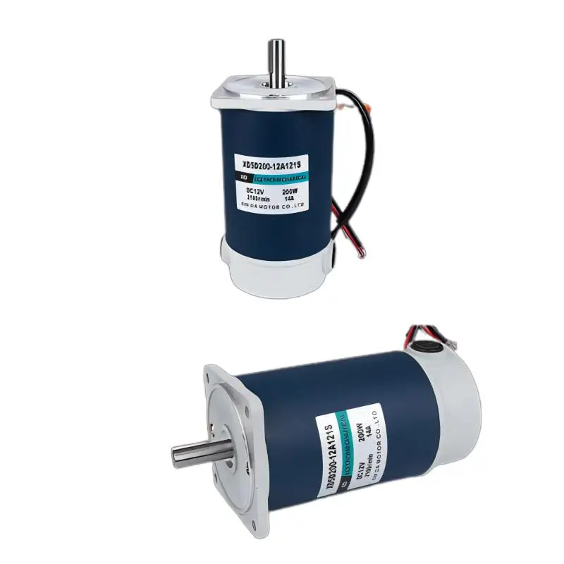 

12V Dc motor 200W high torque High speed motor Permanent magnet motor