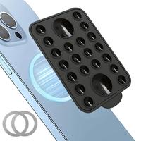 For Magsafe Magnetic Phone Holder Suction Cup Silicone Magnet Wall Mount Stand For IPhone 12/13/14/15 Universal Bracket