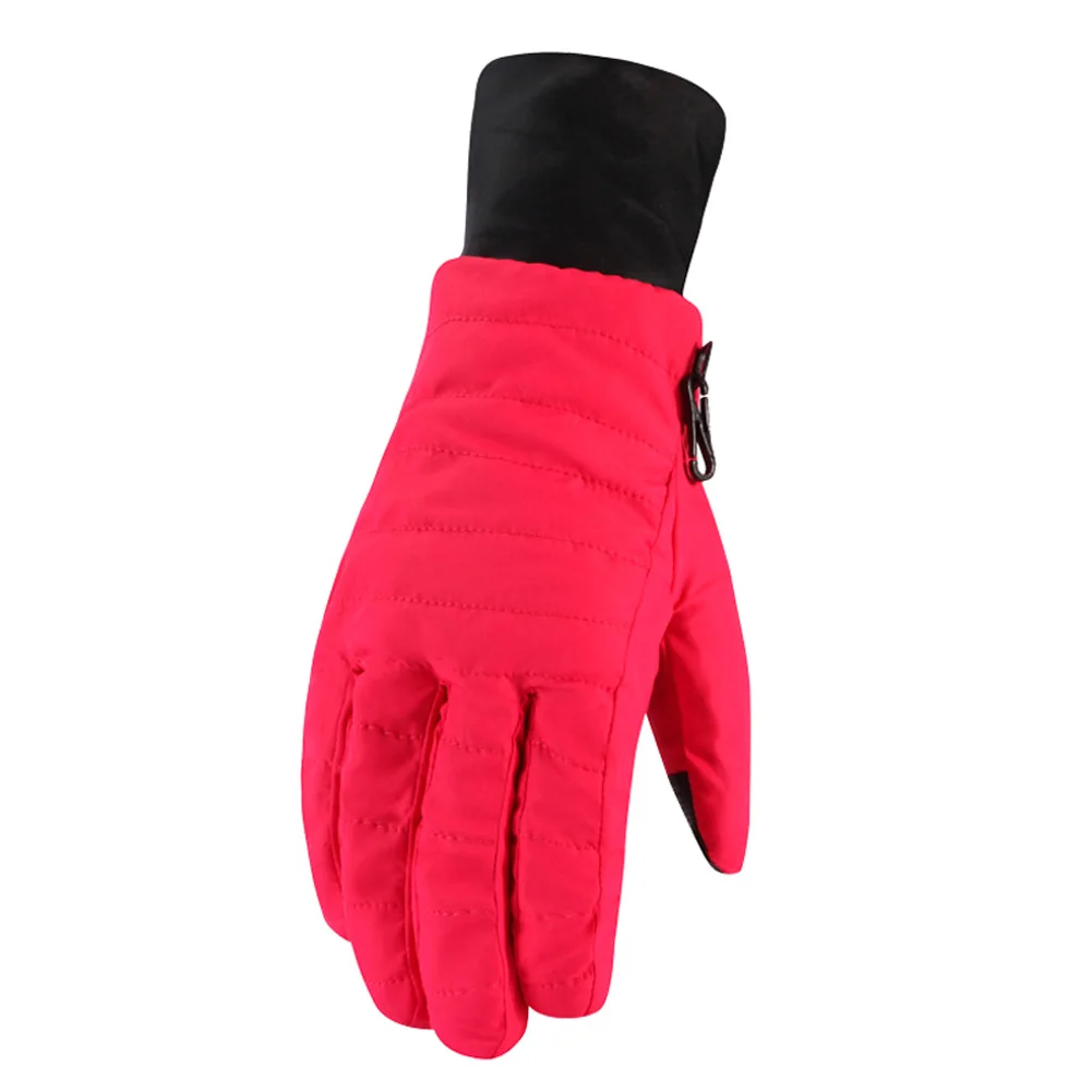 Winter Outdoor Sports Skiing Gloves Women Waterproof Warm Windproof Snow Gloves Skiing Gloves Waterproof Windproof Snow Gloves