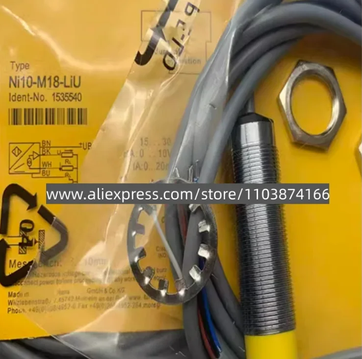 2PCS New proximity switch NI4-M12-LIU BI10-M18-LIU NI10-M18-LIU BI2-M12-LIU BI5-M18-LIU NI8-M18-LIU BI10-M30-LIU BI8-M18-LIU