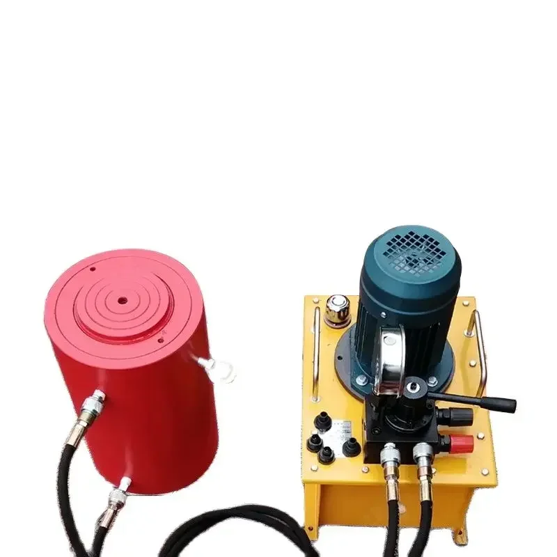 Electro-hydraulic jack double-acting separate 100 tons 200T320T bridge synchronous jack