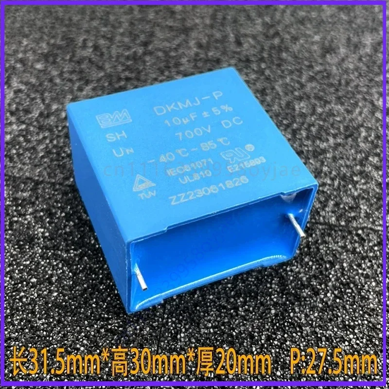 Select for BM MKP DKMJ-P 10uF 106 700V 600V Safety Capacitor P:27.5 Replace Faratronic C3D   50pcs