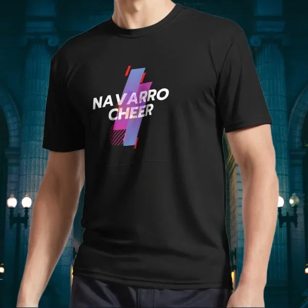 New Navarro Cheer Logo Design Active Logo American T-Shirt Funny Size S to 5XL