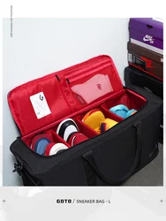 GOTO Large Capaci Handheld Fitn Baskeall oe Storage Bag Sports Travel Bag Ox Cloth Casual ex Bapa