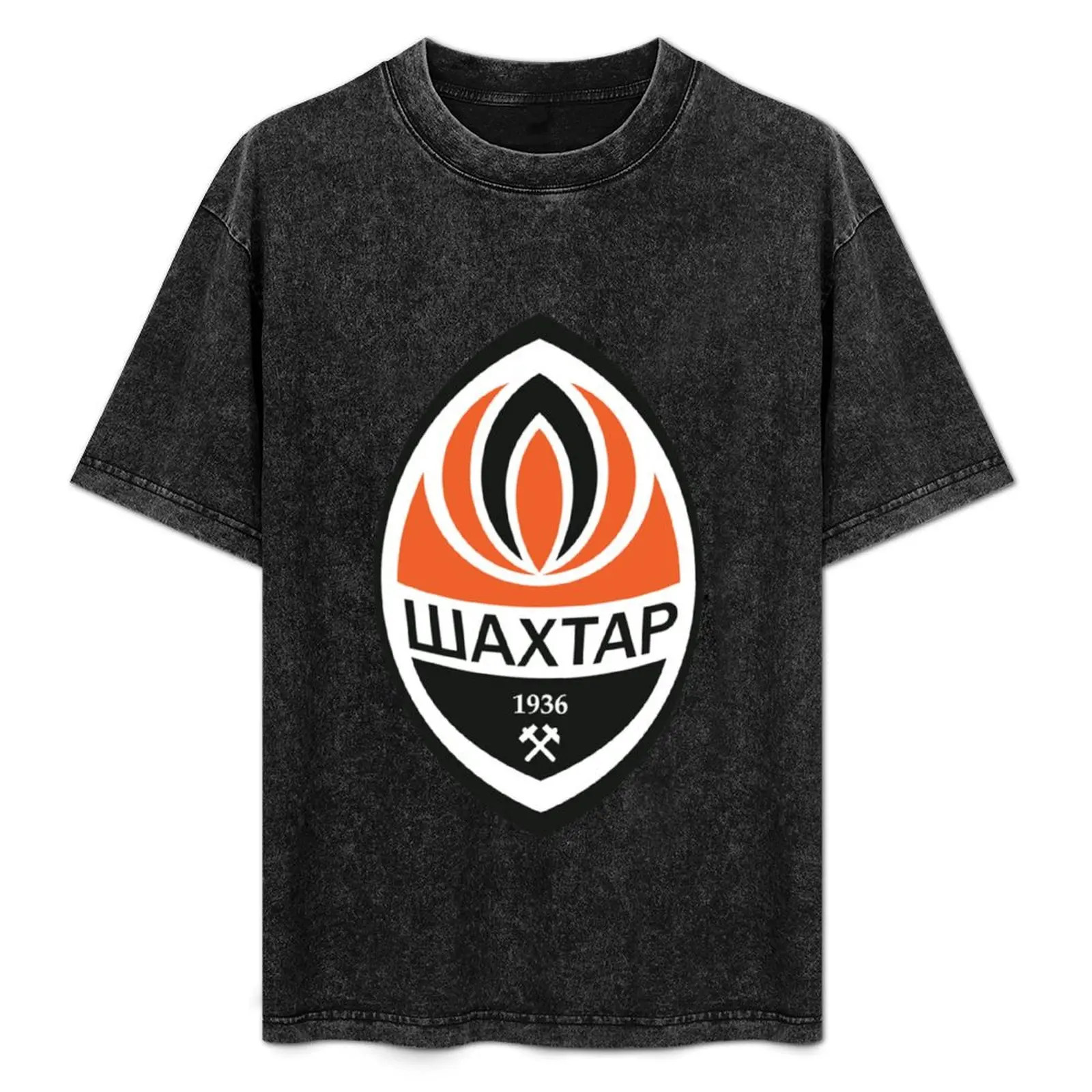 FC Shakhtar Donetsk ukranian Football Team Logo T-Shirt T-Shirt luxury designer man clothes Men's t shirts