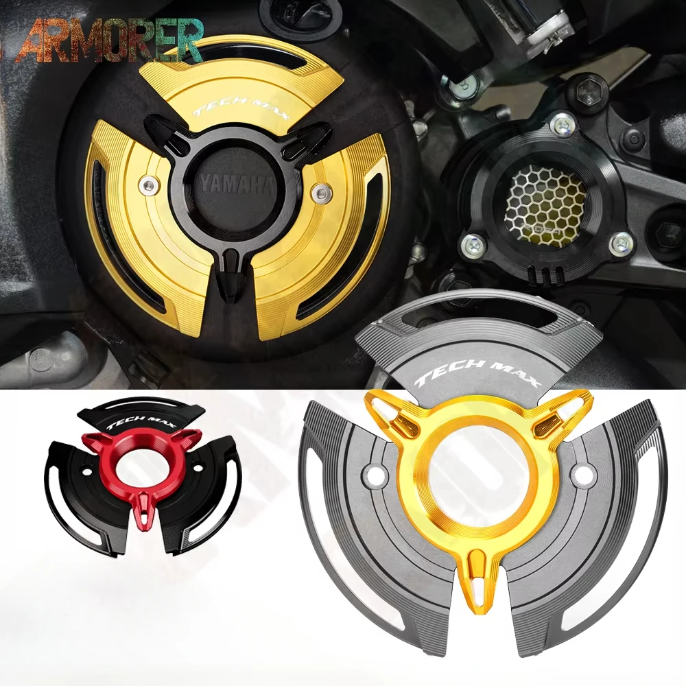 

Motorcycle Aluminum Engine Case Crash Slider Guard Protection Cover For YAMAHA TMAX 560 TECHMAX T-MAX 560 TECH-MAX 2020 2021