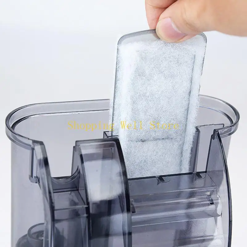 KX4B 2PCS FISH SANKS استبدال وسائل الإعلام ملحق مرشح المواد الصديقة للبيئة