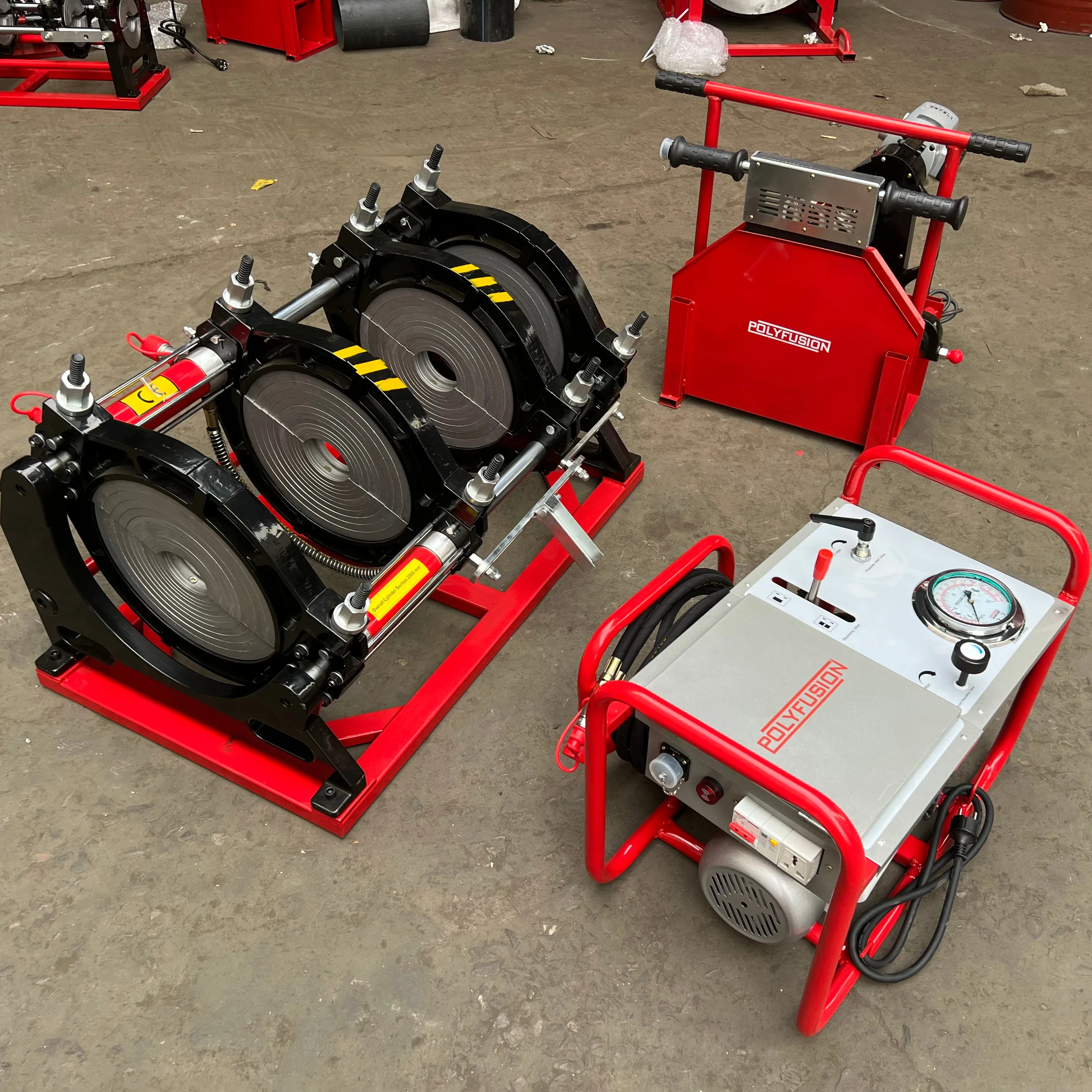 

315mm Hydraulic Semi Automatic Butt Fusion Pipe Hydraulic Butt Fusion Welding Machine