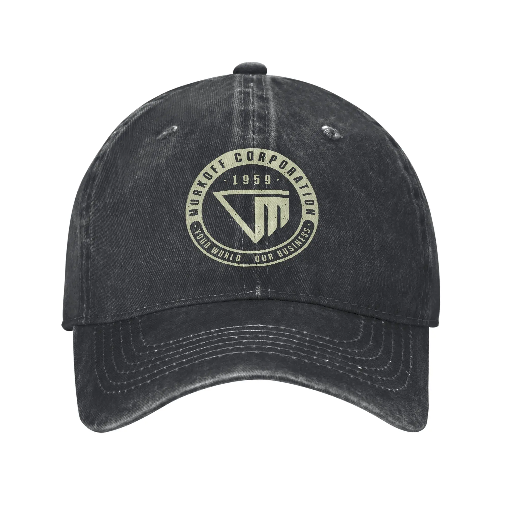 Washed Baseball Cap Murkoff Corporation Emblem Spring Trucker Hat For Unisex-Teens  Street Style Outdoor Gym Sun Baseball Caps