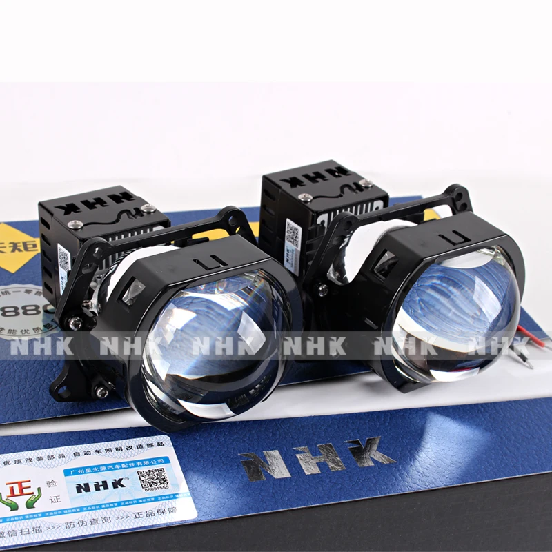 

NHK/laser double light lens TIANJU t square mirror single laser headlights car lighting modification