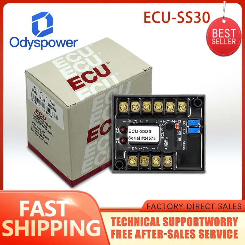 ECU SS30 Electronic Control Unit Model Generator Engine Over Speed Controller Governor ECU-SS30