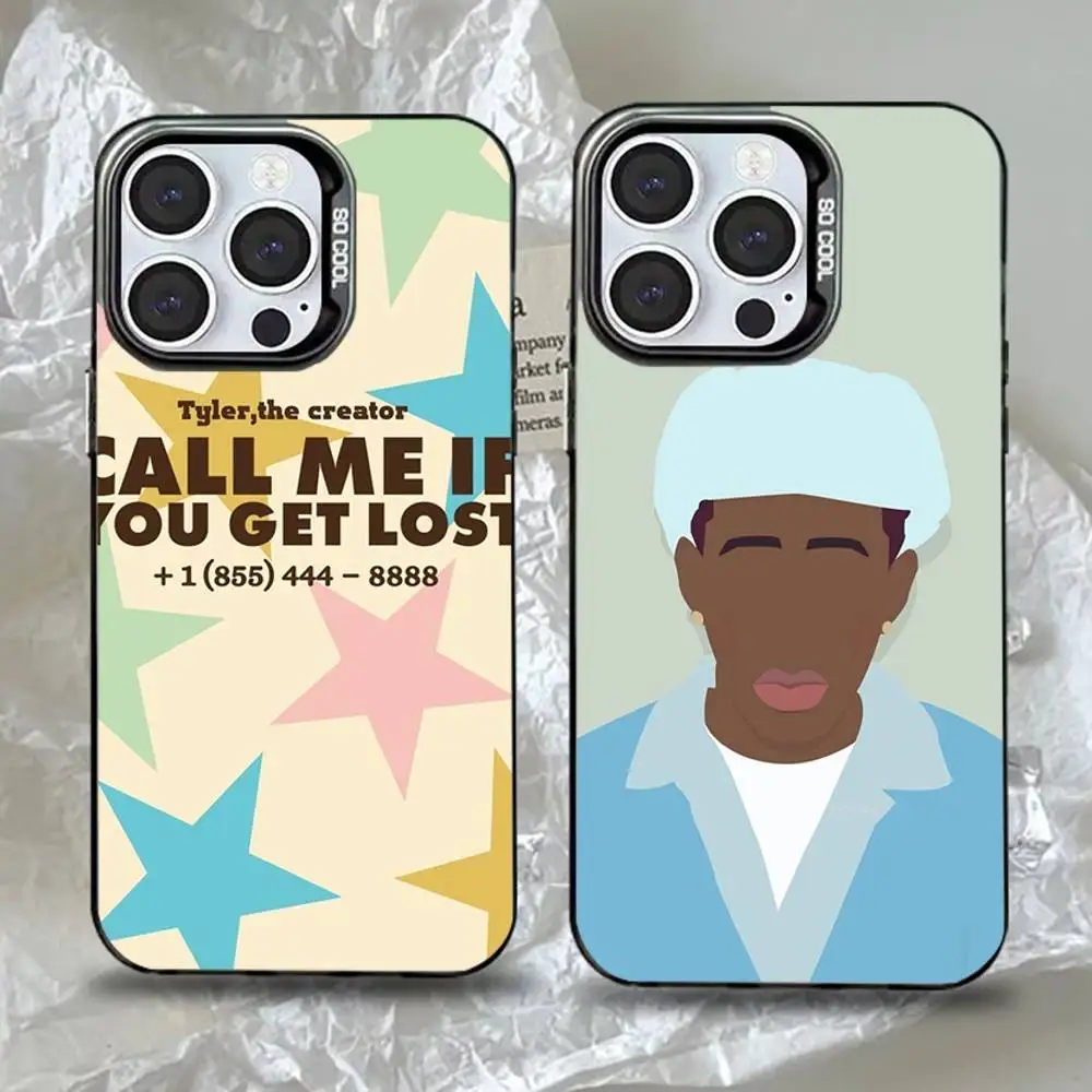 

T-Tyler The C-Creator Phone Case For iPhone 16,15,14,13,12,11,Pro,Max,Plus,Mini,XS,SE Anti Fall Black Matte Hard Bumper