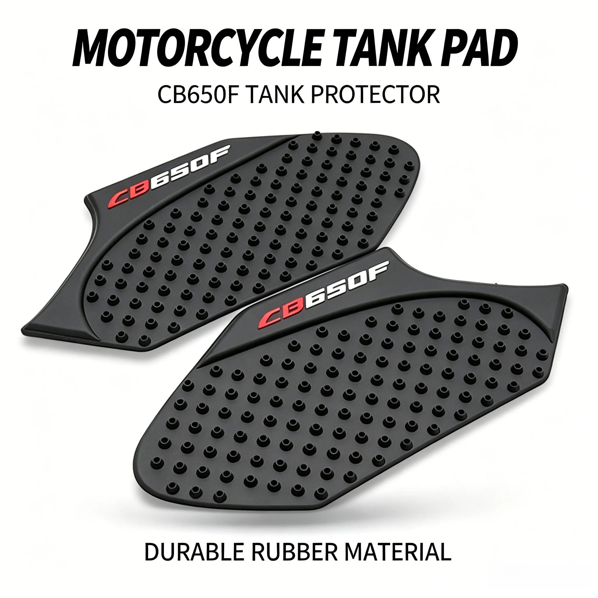 Anti-Slip Fuel Tank Pad for Honda CB650F CBR650F Motorcycle Knee Grip Protector Side Decal Stickers view 5