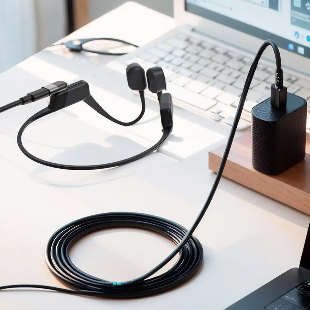 Magnetic Charger Type C Charging Adapter For After Shokz AS800 AS803 OpenRun Pro Mini OpenComm Bone Conduction Headphones