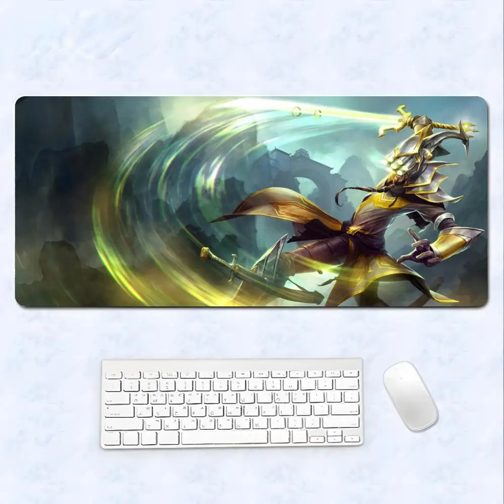 MasterYi MissFortune Mordekaiser Mouse Pad Cartoon Lockedge Large Gaming Mouse Pad Computer Gamer Keyboard Mat Desk Mousepad