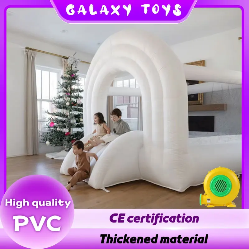 

Inflatable Castle Birthday Gift 1-6 Years Old Oxford Cloth Mini Inflatable Castle Children's Toy Castle