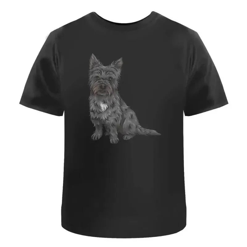 Cairn Terrier' Cotton T Shirt Ta031600