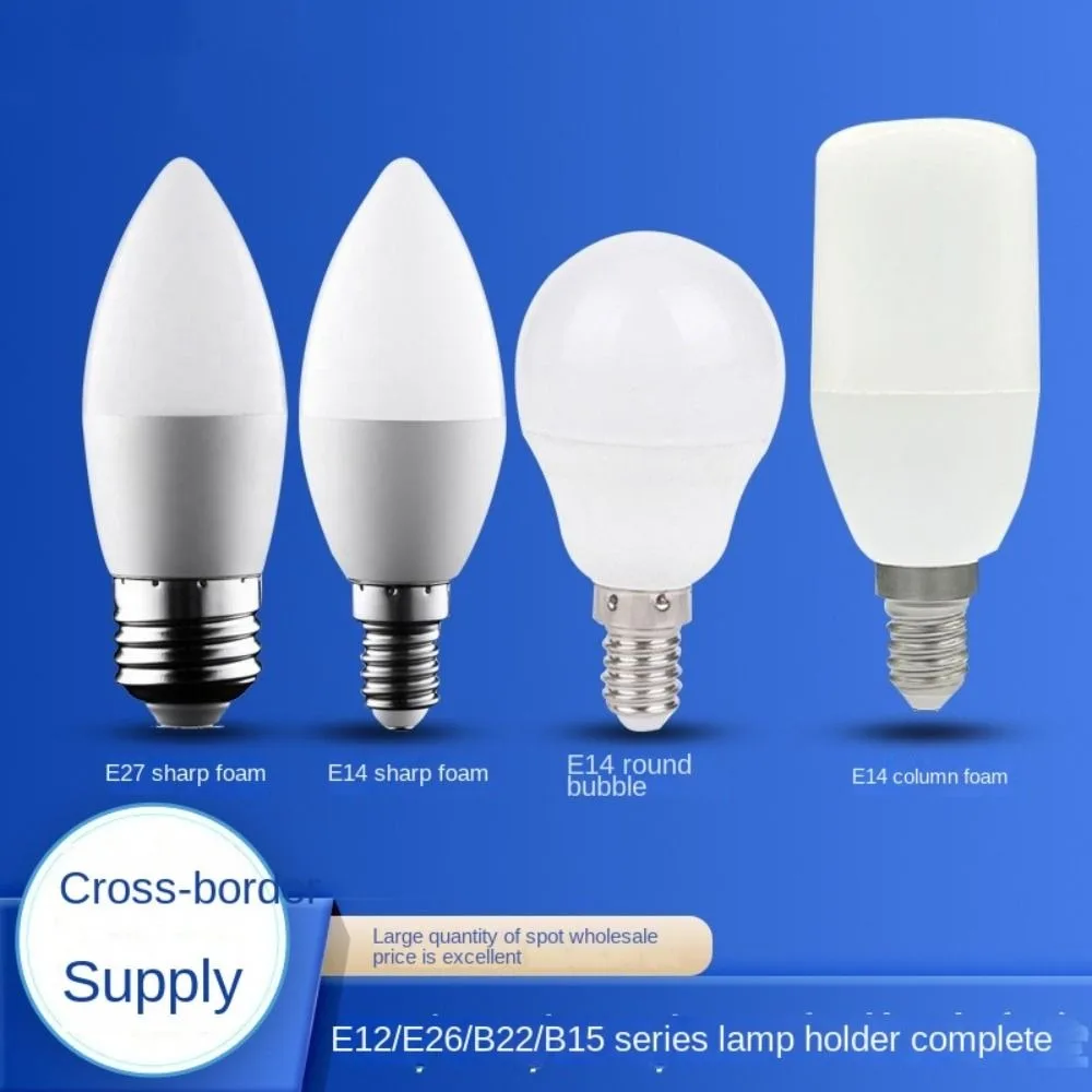 E14 Led شمعة لمبات 220 فولت الضوء الأبيض Led الثريا شمعة ضوء 3 واط 5 واط 7 واط 9 واط جودة عالية توفير الطاقة مصباح ديكور المنزل