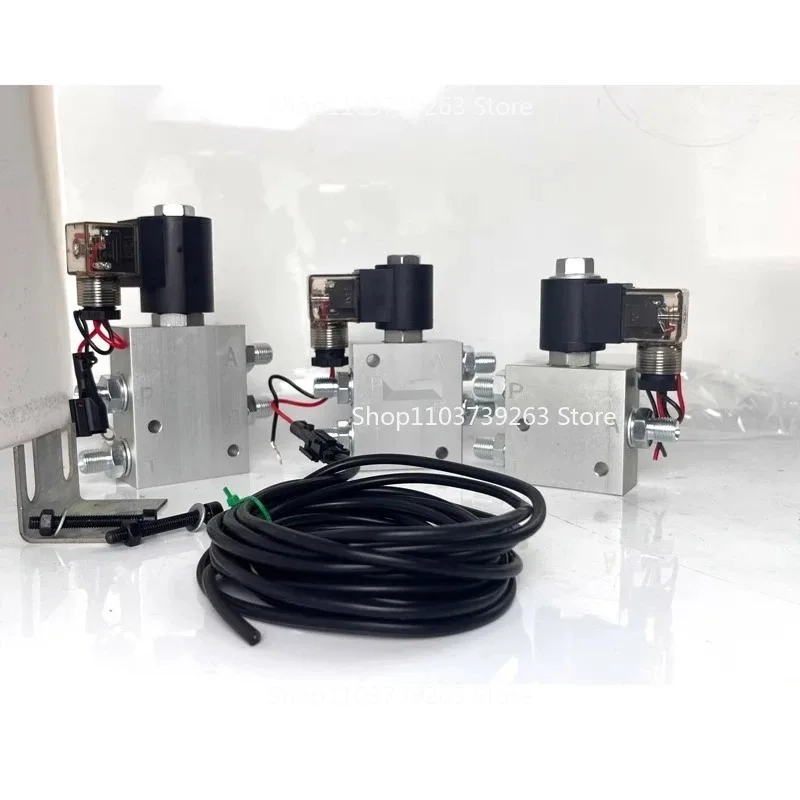 

Быстросменный разъем для экскаватора, гидравлический электромагнитный клапан, 12 В и 24 В, быстроразъемный цилиндр, аксессуары для одностороннего клапана