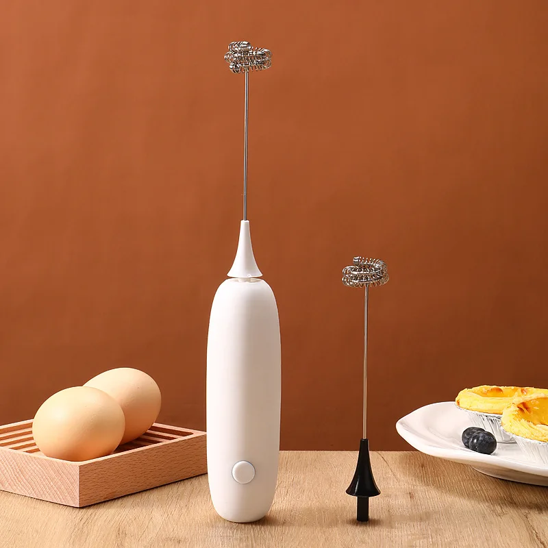 Mini Electric Whisk Foamer Blender Wireless Coffee Whisk Matcha Mixer Handheld Egg Beater Cappuccino Frother Mixer Kitchen Tools