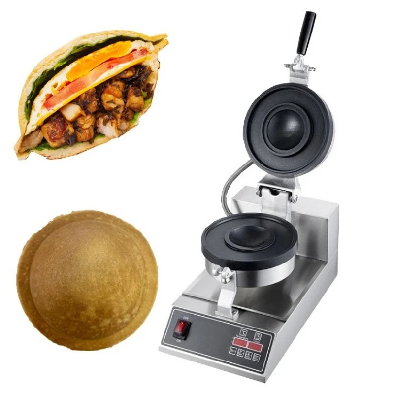 

Burger machine commercial non-stick pan evenly heated on both sides