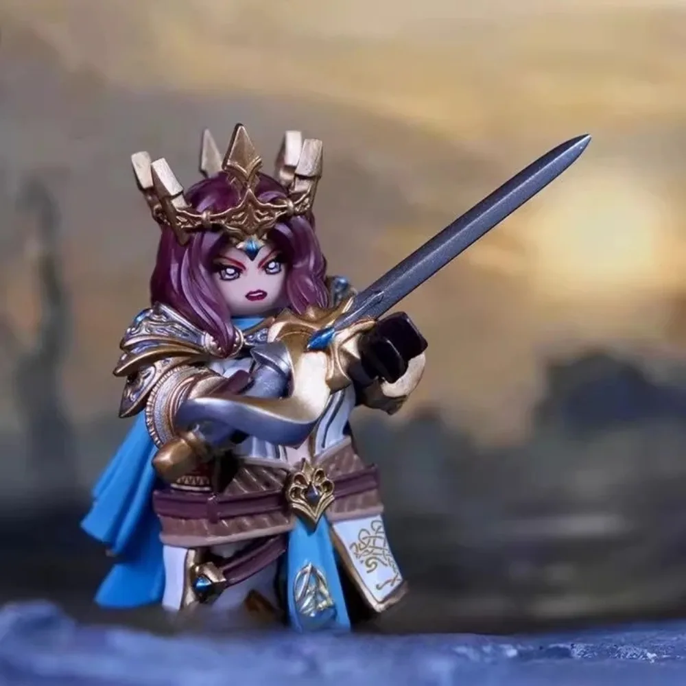 5 سنتيمتر فرسان الجدول المستديرة Guinevere الملك آرثر عمل الشكل الخصوصية تجميعها اللبنات نموذج الحرف هدية لعبة