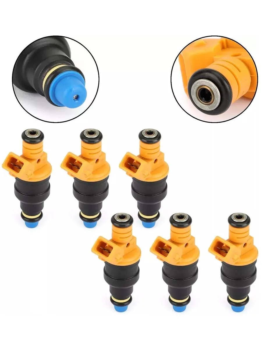 4/6Pcs 0280150714 Fuel injector For BMW E30 E36 318i 535i 140HP M42B18 535 635CSI 735 L6 L7