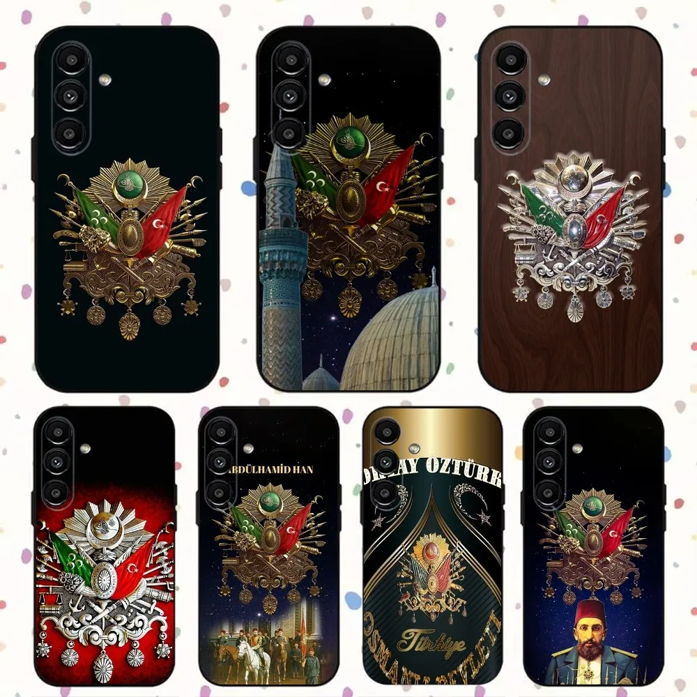 

Ottoman Empire Coat Of Arms Phone Case For Samsung S24,S21,S22,S23,S30,Ultra,S20,Plus,Fe,Lite,Note,10,9,5G Black Soft Cover