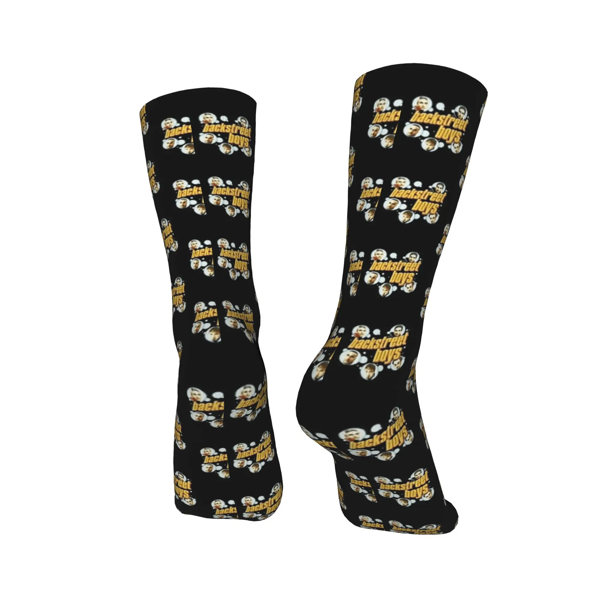BSB 백스트리트 보이즈 밴드 양말 그래픽 스타킹 미끄럼 방지 커플 양말 따뜻한 부드러운 봄 한국 러닝 스포츠 양말