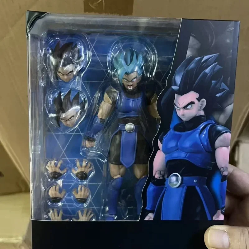 Dragon Ball Legends Shf Shallot Figure Super Saiyan Movable Joint Model Toy With Accessories Anime Figure Collection Ornament - view 4
