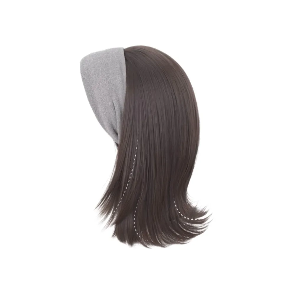 

New Long Wavy Curly Headband Hair Extension U-Shape Wig Clip Natural Hairpieces Synthetic Women