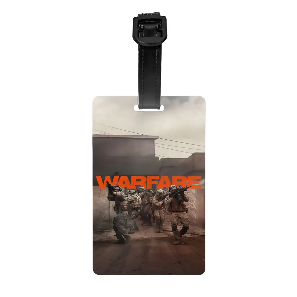 

Custom Warfare Movie (2025) Luggage Tag Privacy Protection Baggage Tags Travel Bag Labels Suitcase