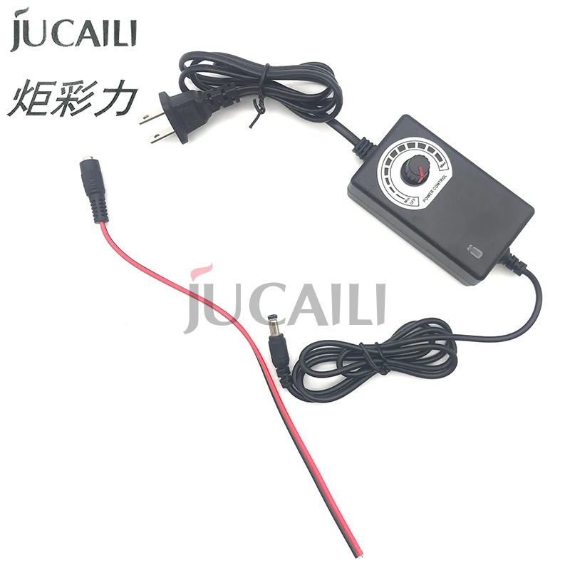 

Jucaili tunable Power Supply adapter 24V for DTF/UV ink Cartridge Ink Tank for A3 DTF Printer Sub Tank mixer motor power cable