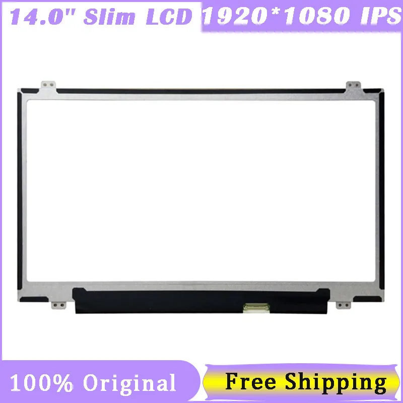 

14 Inch 30 Pin Screen LP140WF6-SPF1 B140HAN01.1/1.2/1.3/1.7 NV140FHM-N43 LP140WF3-SPD2 LP140WF3-SPD1 72% NTSC IPS laptop screen