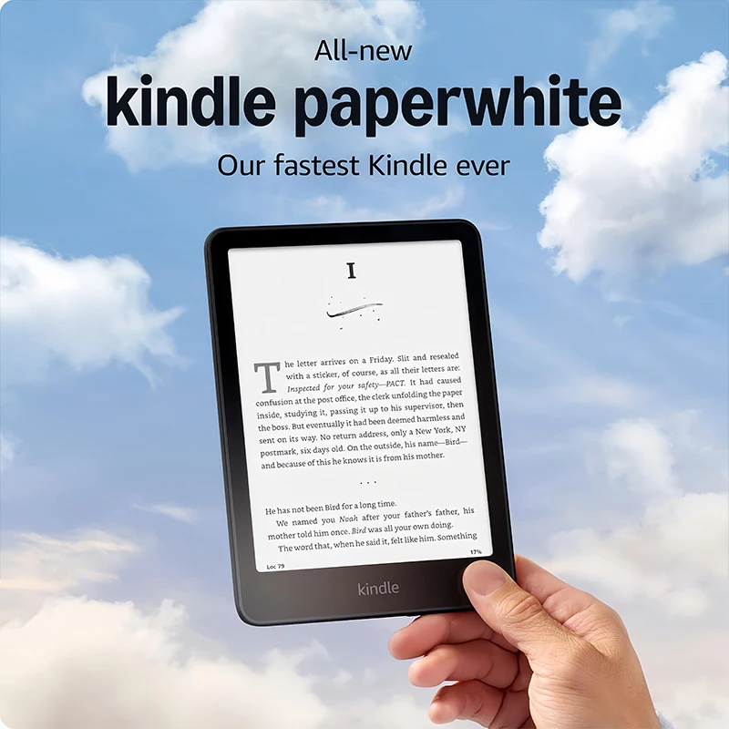 Paperwhite 6 (12th Generation) E-Reader KPW6 7-inch Ink Screen 32g and 16g Japanese Unsigned Version