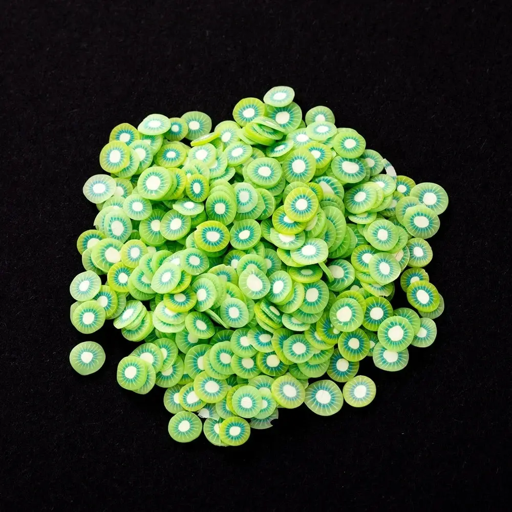1000 stuks polymeerklei hars fruitscheijf voor epoxy siliconen mal DIY ambachtelijke sieraden mobiele telefoon decoratie accessoire maken van benodigdheden