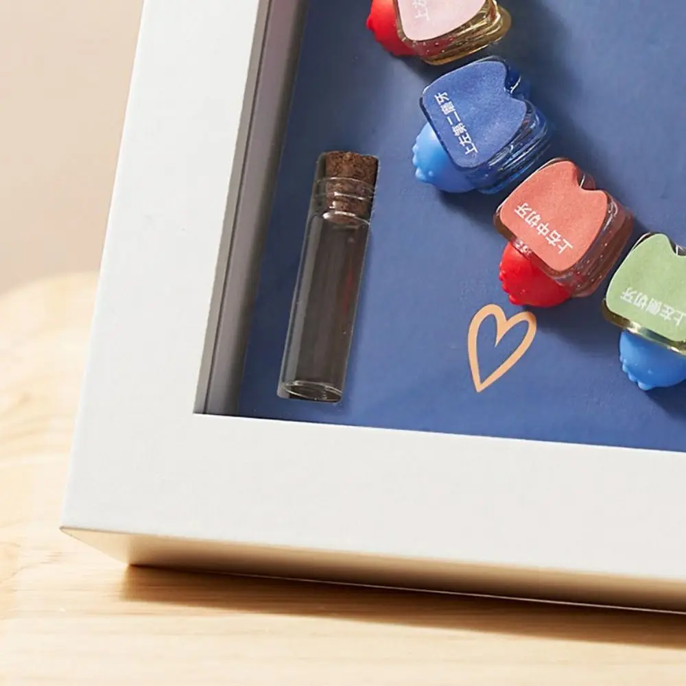 

Shower Gift Milk Teeth Organizer Keepsake Photo Frame Tooth Collection Case Tooth Container Teeth Storage Box Baby Tooth Box