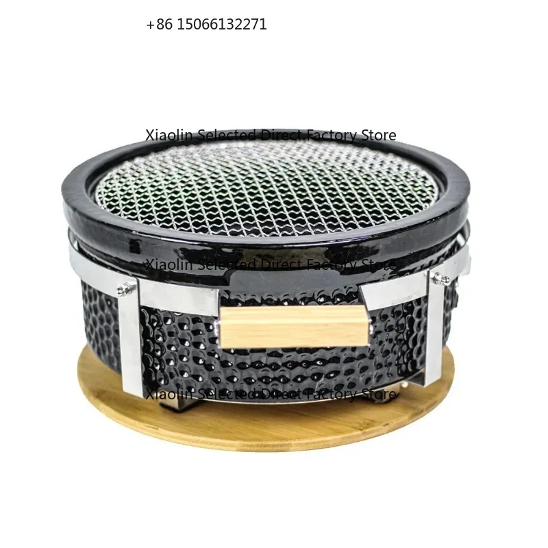 

New arrival New Arrival Mini Table Hibachi Kebab Barbecue Smokeless Steel Charcoal BBQ Pizza Kebab Tabletop Smoker Powde