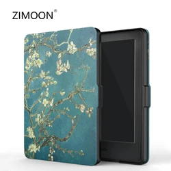 Painted Smart Case for Kindle 8th Premium Lightweight PU Leather Cover for Kindle 8th SY69JL 2016 Magnetic Protective Slimshell
