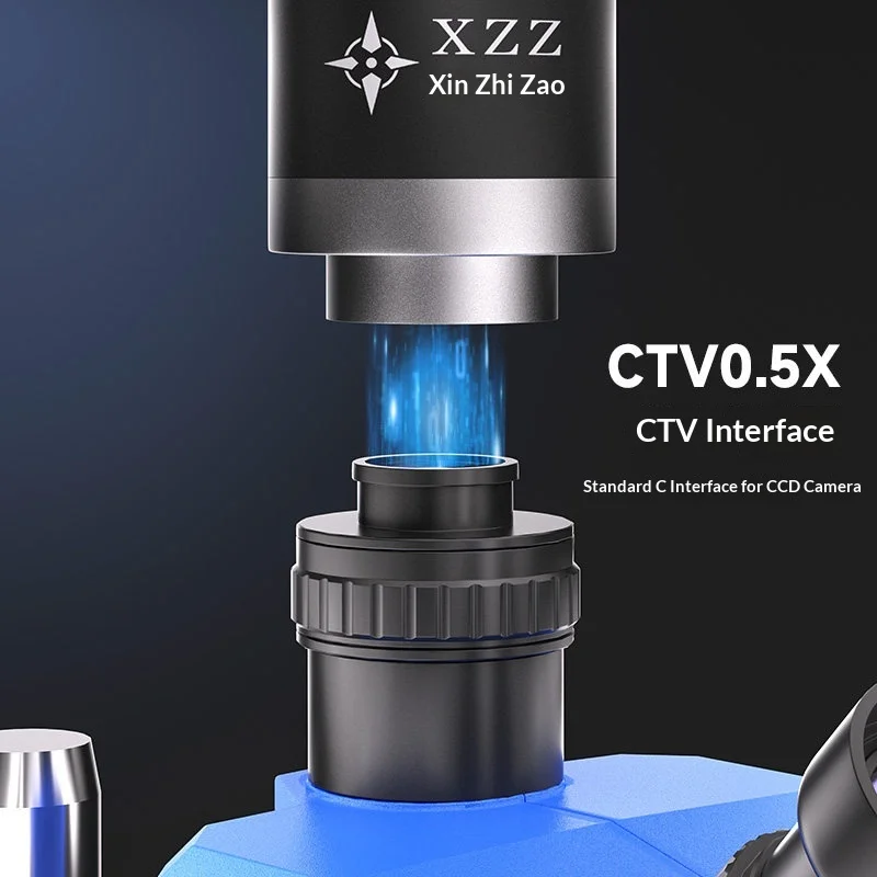 Z60 Trinocular Microscope HD Electronics Repair 7-60x Continuous Zoom Professional Grade Chip Soldering