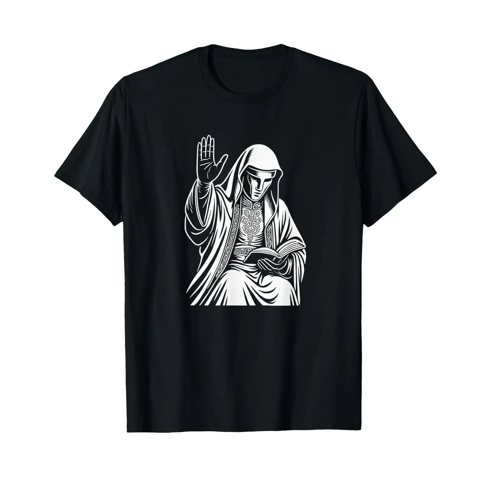 Royal Greetings King Baldwin IV Jerusalem Meme T Shirt vintage Washed Top For Everyday Wear Comfortable Casual Slightly graphic