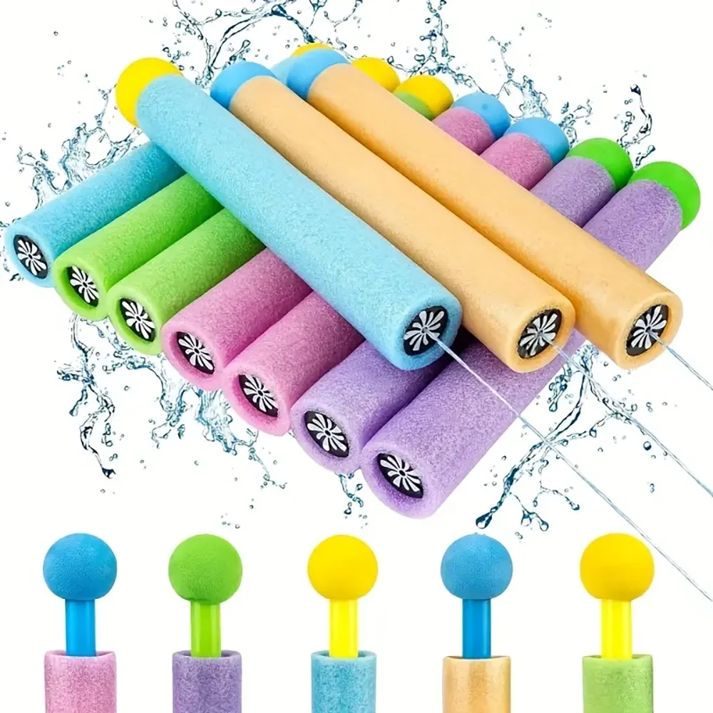 

Water Gun Toy Gift Straight Tube Watergun Children Adults Summer Swimming Pool Toys Outdoor Fun Water Fight Props Beach Gift