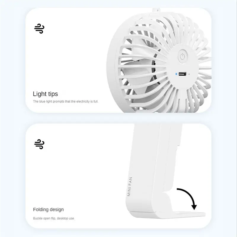 

Стабильный USB мини-вентилятор перезаряжаемый 1200 мАч портативный портативный вентилятор ленивый путешествия охлаждение для покупок бесшумный вентилятор-кулер-светло-зеленый