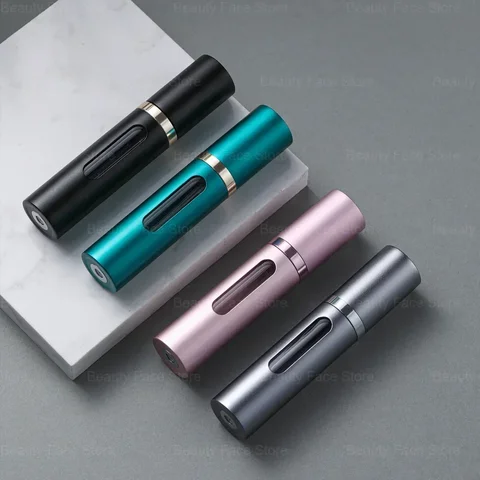 Многоразовые стеклянные флаконы для духов 5/8 мл - Eco-friendly, стильный дизайн — фото устройства