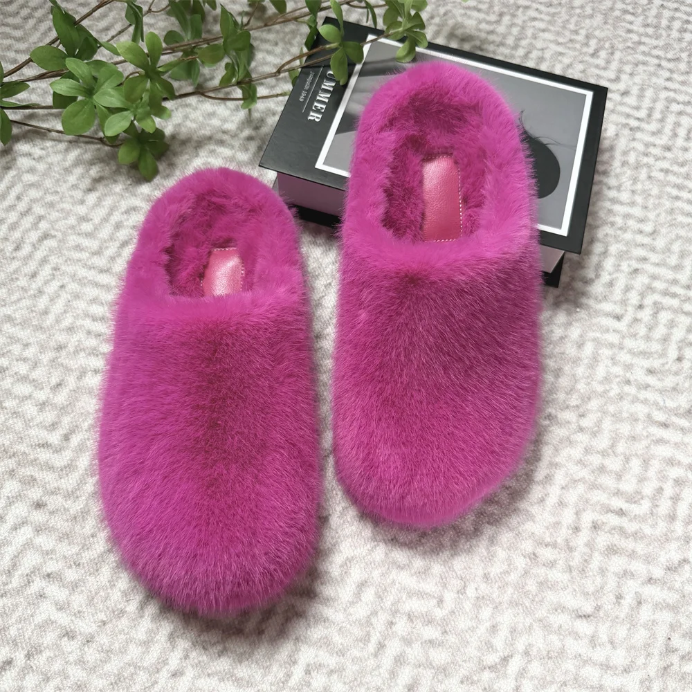 Woman Shoes Slippeers Faux Fur Slides Woman Outdoor Slippers with Arch Support Mules Slipper Women Clogs for Women Fuzzy Slipper